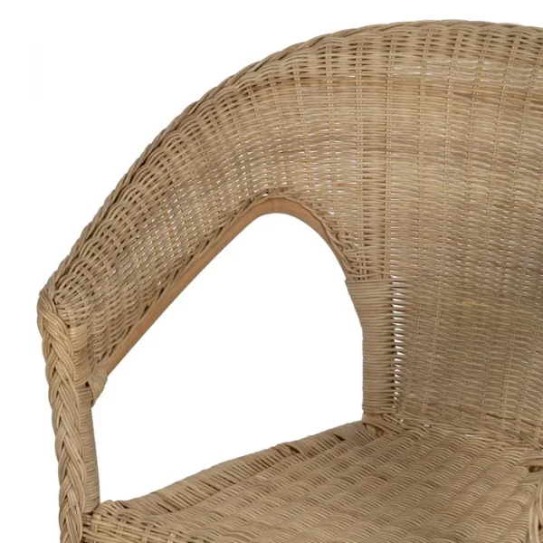 SILLA MIEL RATÁN SALÓN 60 X 62 X 78 CM - Imagen 6