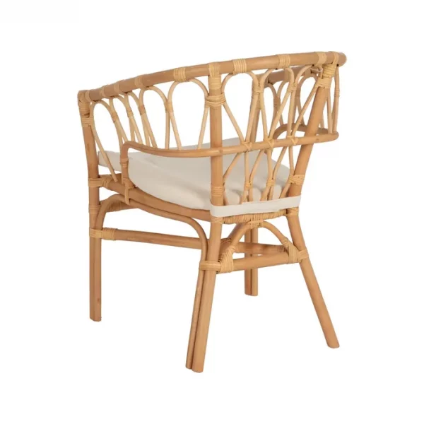 SILLA NATURAL RATÁN SALÓN 58 X 59 X 78 CM - Imagen 4