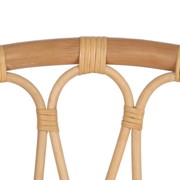 SILLA NATURAL RATÁN SALÓN 58 X 59 X 78 CM - Imagen 12