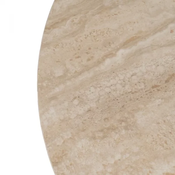 MESA CENTRO BEIGE PIEDRA MDF DECORACIÓN 120 X 60 X 46 CM - Imagen 4