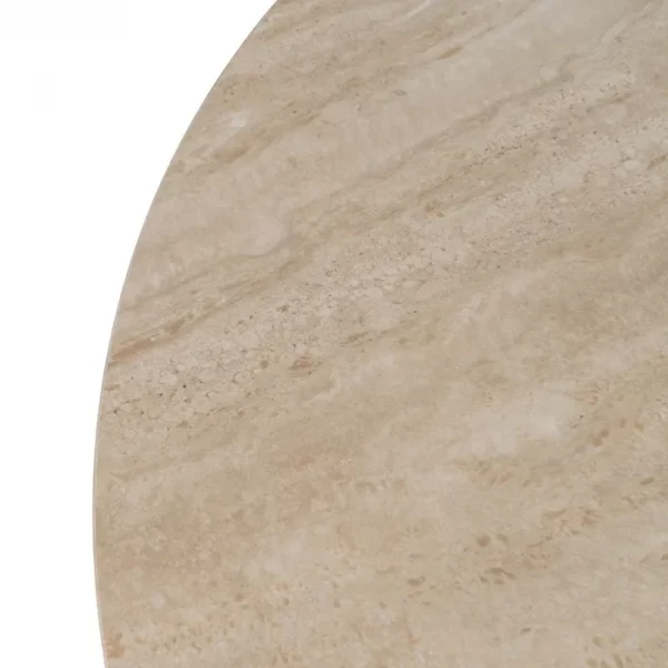 MESA COMEDOR BEIGE PIEDRA MDF DECORACIÓN 180 X 90 X 76 CM - Imagen 4