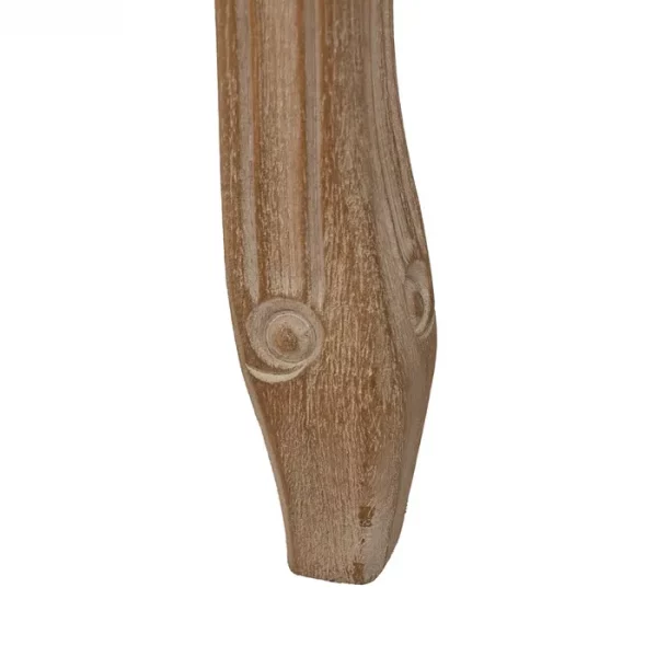 BANQUETA NATURAL-BEIGE TEJIDO-MADERA 50 X 36 X 47 CM - Imagen 8