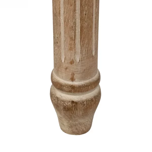 BANQUETA NATURAL-BEIGE TEJIDO-MADERA 125 X 45 X 48 CM - Imagen 7