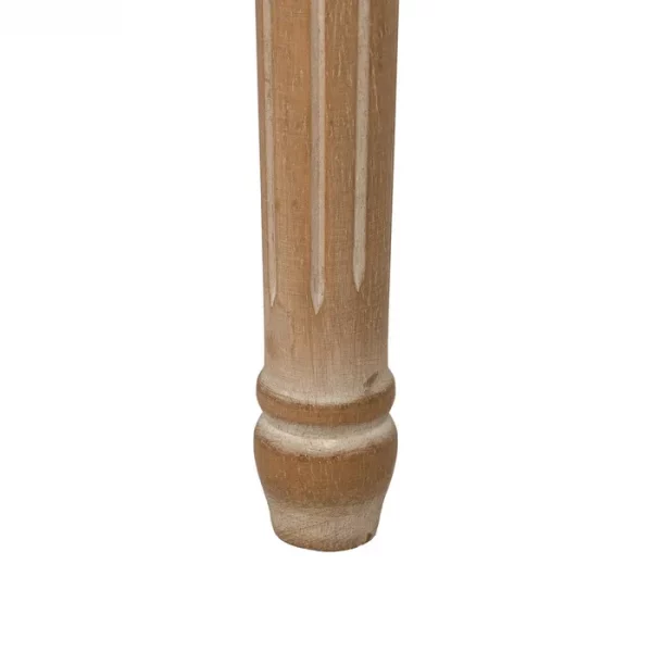 BANQUETA NATURAL-BEIGE TEJIDO-MADERA 65 X 41 X 48 CM - Imagen 7