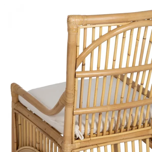 SILLA FIBRA NATURAL SALÓN 57 X 57 X 90 CM - Imagen 10