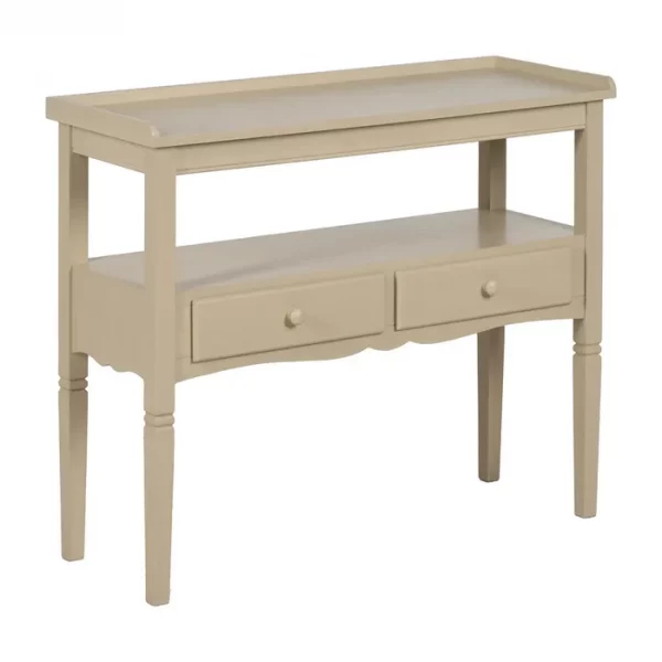 CONSOLA CREMA DM 90 X 33 X 75 CM - Imagen 2