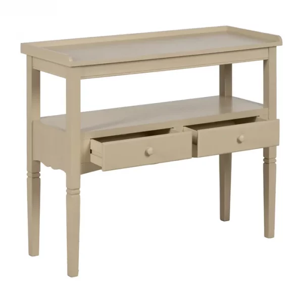 CONSOLA CREMA DM 90 X 33 X 75 CM - Imagen 3