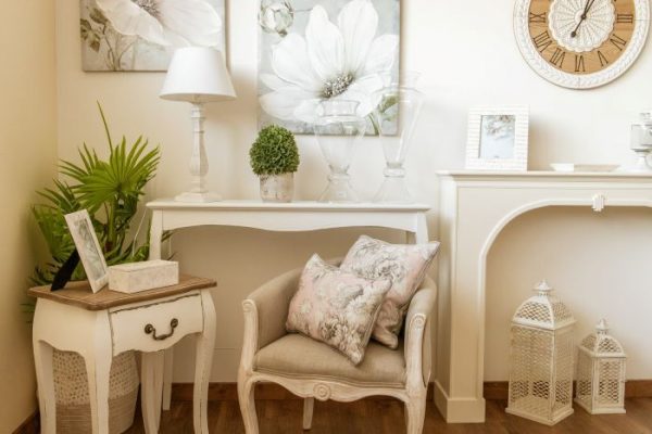 CONSOLA BLANCO CON TAPA BLANCA 110x25x80 CM - Imagen 5