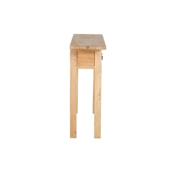 CONSOLA MADERA MINDI NATURAL 4 CAJONES 120x30x80CM - Imagen 4