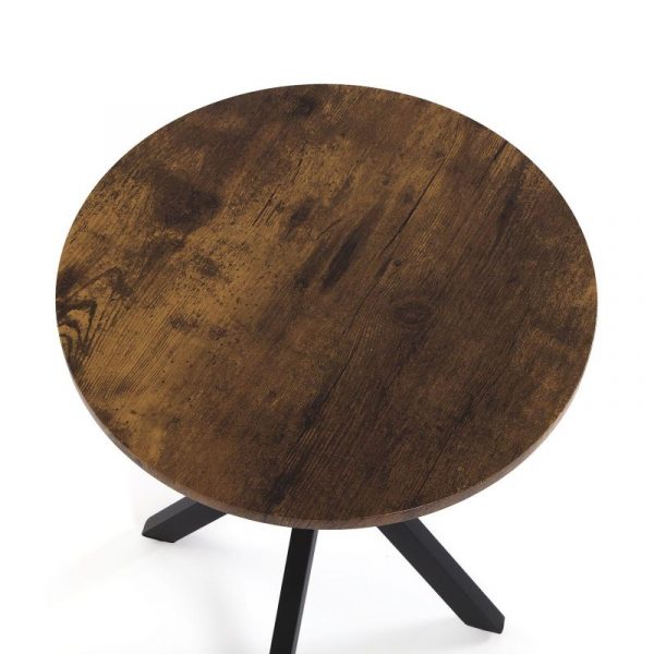 MESA AUXILIAR REDONDA MADERA 40x50 - Imagen 3
