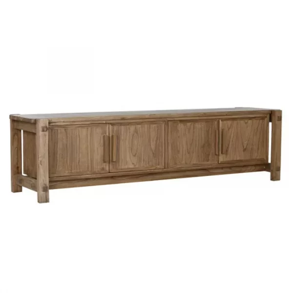 MUEBLE TV MADERA RECICLADA OLMO 181X45X48 41,50 - Imagen 2