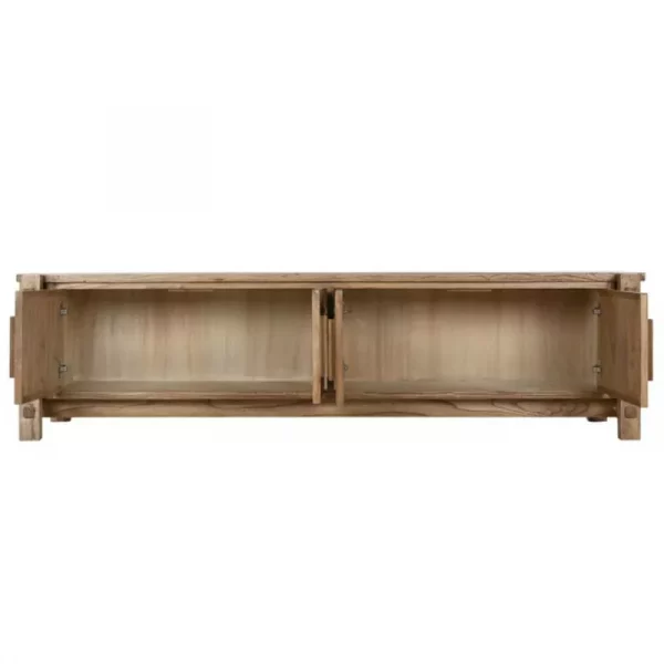 MUEBLE TV MADERA RECICLADA OLMO 181X45X48 41,50 - Imagen 3