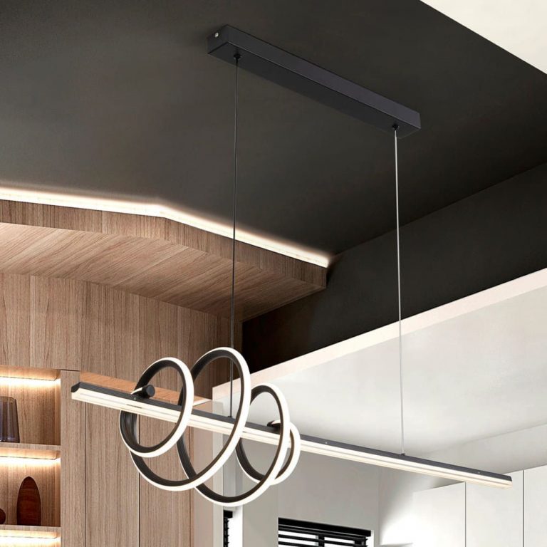 TORNADO LAMPARA NEGRA 693073 SCHULLER