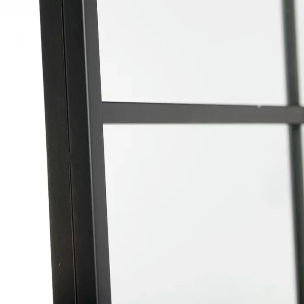 ESPEJO VENTANA METAL-CRISTAL DECORACIÓN 90 X 3 X 180 CM - Imagen 3
