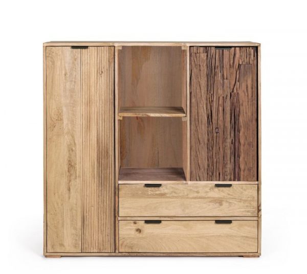 MUEBLE 2P-2C NASHIK 118X40X120 - Imagen 3