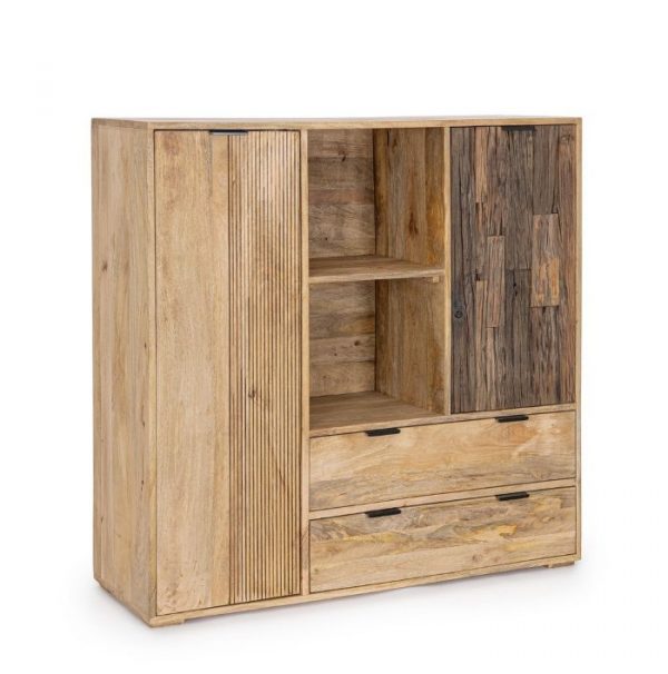 MUEBLE 2P-2C NASHIK 118X40X120 - Imagen 2