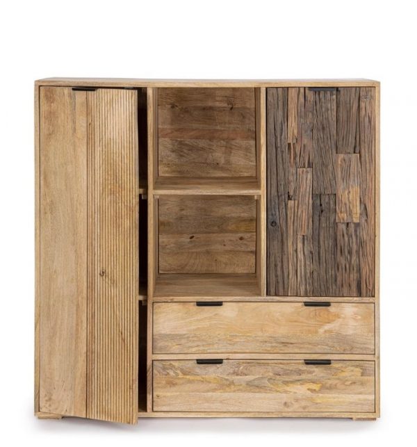 MUEBLE 2P-2C NASHIK 118X40X120 - Imagen 8