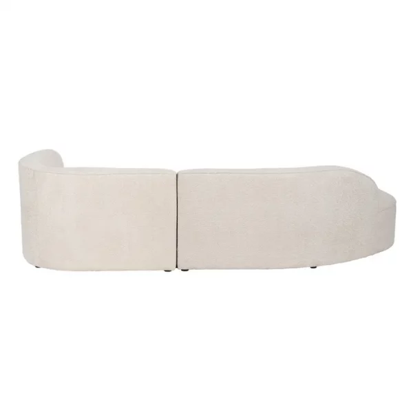 SOFÁ 2 PIEZAS BEIGE TEJIDO SALÓN 300 X 107 X 75 CM - Imagen 5