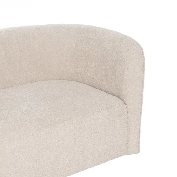 SOFÁ 2 PIEZAS BEIGE TEJIDO SALÓN 300 X 107 X 75 CM - Imagen 9