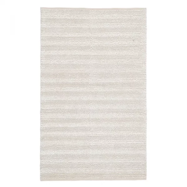 ALFOMBRA CREMA TEJIDO DECORACIÓN 250 X 350 CM
