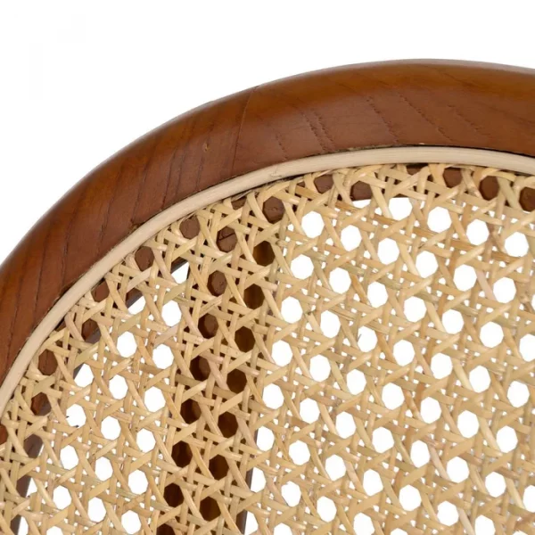 SILLA MIEL MADERA DE OLMO CONTRACT 44,50 X 41,50 X 89 CM - Imagen 7