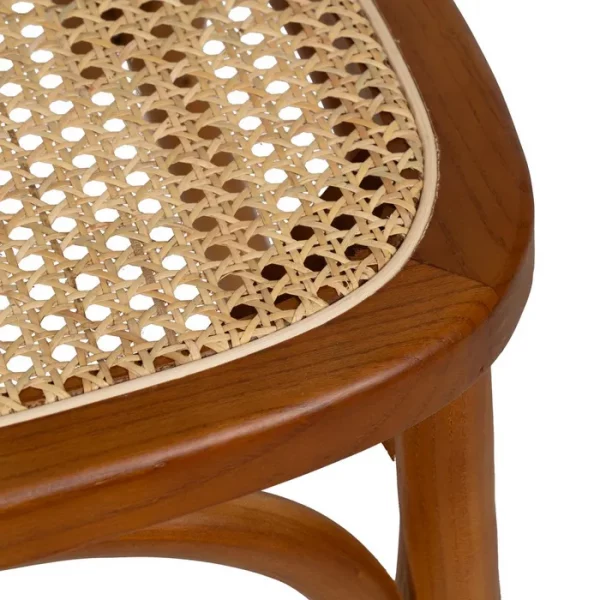SILLA MIEL MADERA DE OLMO CONTRACT 44,50 X 41,50 X 89 CM - Imagen 9