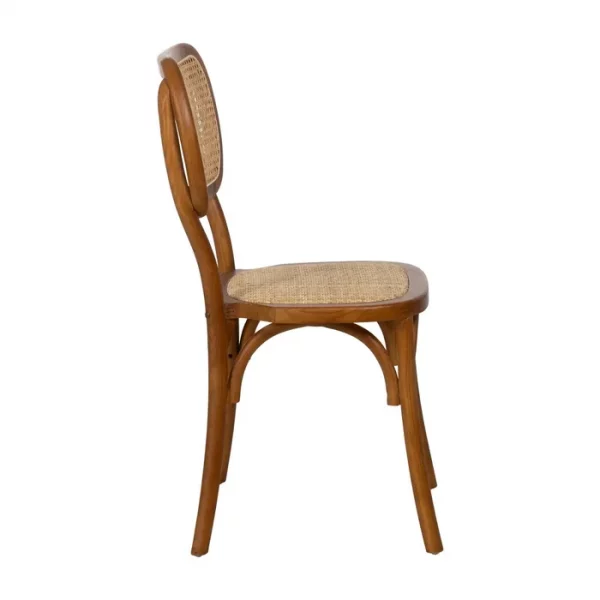 SILLA MIEL MADERA DE OLMO CONTRACT 45 X 41 X 88 CM - Imagen 3