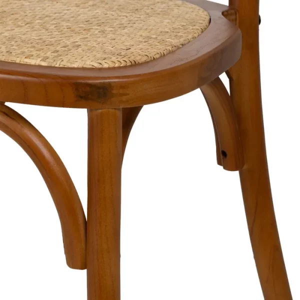 SILLA MIEL MADERA DE OLMO CONTRACT 45 X 41 X 88 CM - Imagen 8
