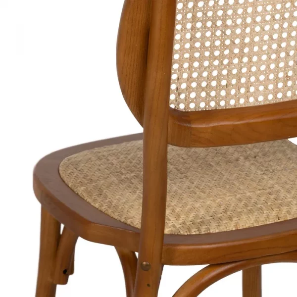SILLA MIEL MADERA DE OLMO CONTRACT 45 X 41 X 88 CM - Imagen 12