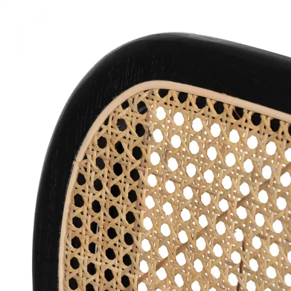 SILLA NEGRO MADERA DE OLMO CONTRACT 45 X 41 X 88 CM - Imagen 7