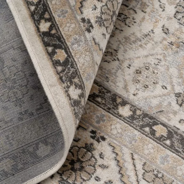 ALFOMBRA ESTAMPADO GRIS VISCOSA 200 X 300 CM - Imagen 2