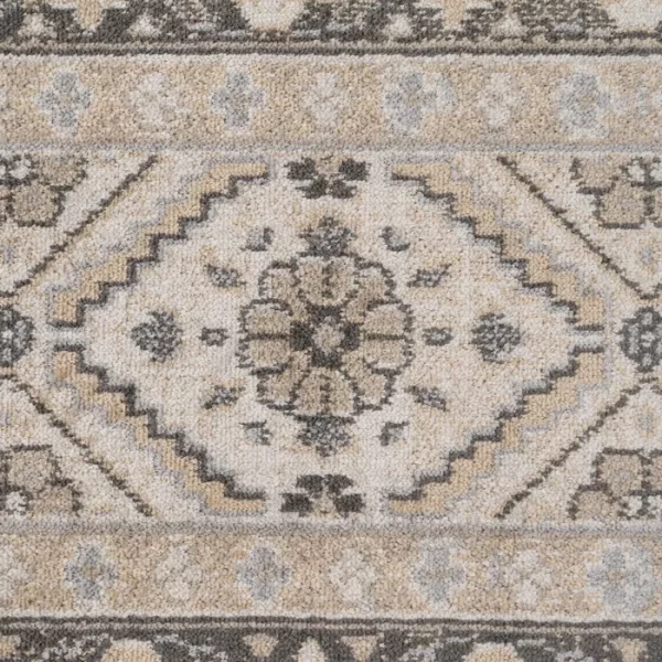 ALFOMBRA ESTAMPADO GRIS VISCOSA 200 X 300 CM - Imagen 4