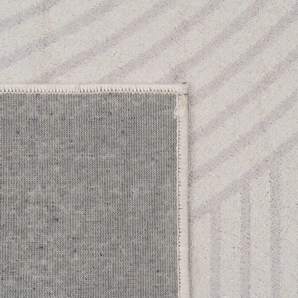 ALFOMBRA GEOMÉTRICO BEIGE VISCOSA 200 X 300 CM - Imagen 5