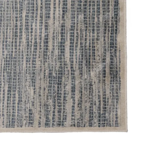 ALFOMBRA BEIGE-AZUL VISCOSA 160 X 230 CM - Imagen 3