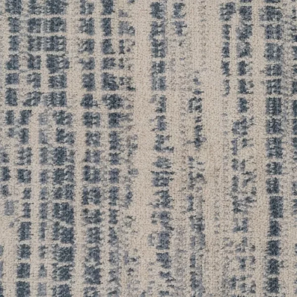 ALFOMBRA BEIGE-AZUL VISCOSA 200 X 300 CM - Imagen 4