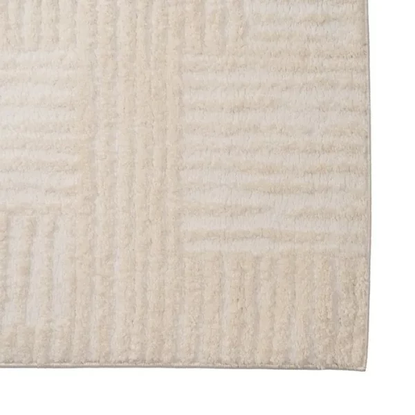 ALFOMBRA BEIGE 60%POLIÉSTER- 40% JUTE 160 X 230 CM - Imagen 4