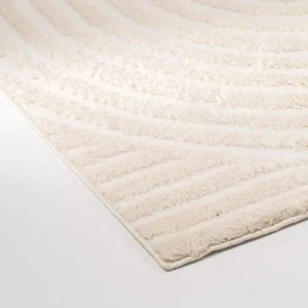 ALFOMBRA BEIGE 60% POLIÉSTER- 40% JUTE 160 X 230 CM - Imagen 2