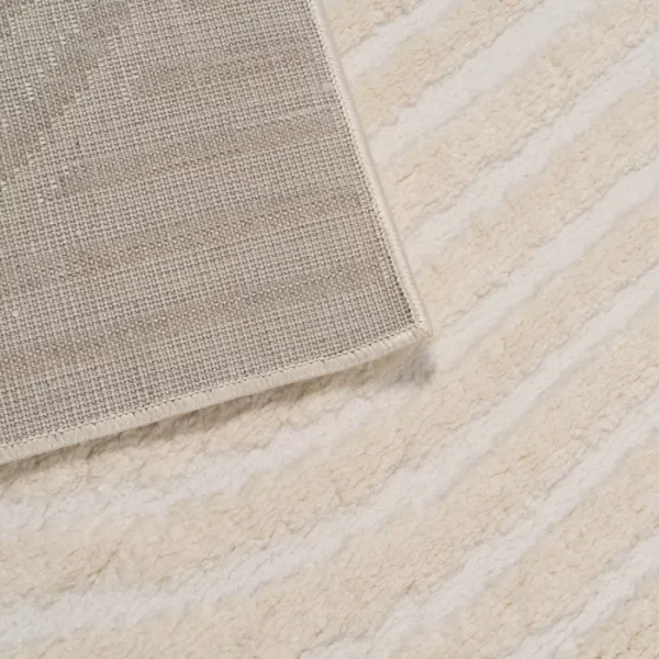 ALFOMBRA BEIGE 60% POLIÉSTER- 40% JUTE 160 X 230 CM - Imagen 5