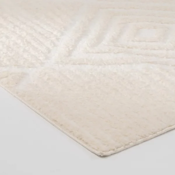 ALFOMBRA BEIGE 60%POLIÉSTER- 40% JUTE 160 X 230 CM - Imagen 2