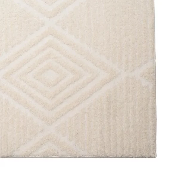 ALFOMBRA BEIGE 60%POLIÉSTER- 40% JUTE 160 X 230 CM - Imagen 4