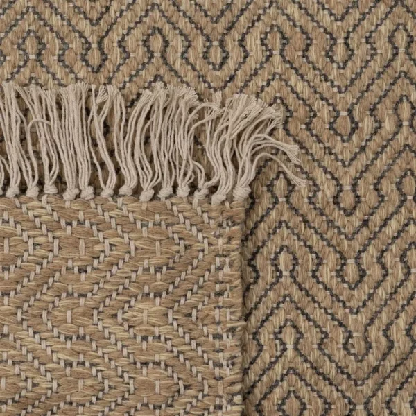 ALFOMBRA NATURAL LANA-YUTE 160 X 240 CM - Imagen 5