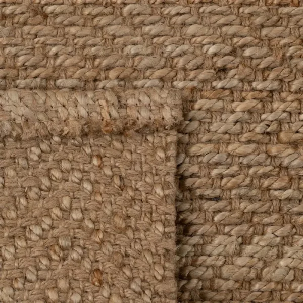 ALFOMBRA ESPIGA NATURAL YUTE 160 X 240 CM - Imagen 5