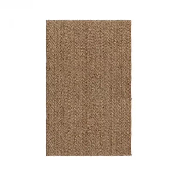ALFOMBRA ESPIGA NATURAL YUTE 160 X 240 CM