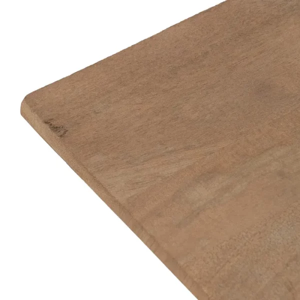 MESA CENTRO NATURAL MADERA-HIERRO SALÓN 150 X 70 X 43 CM - Imagen 3