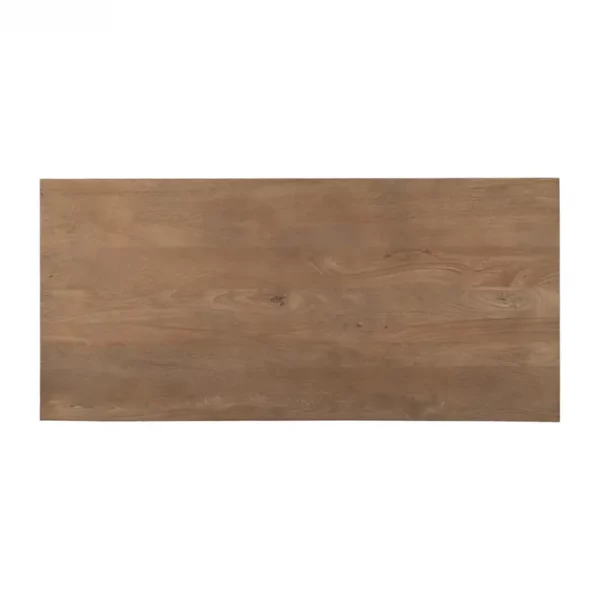 MESA CENTRO NATURAL MADERA-HIERRO SALÓN 150 X 70 X 43 CM - Imagen 7