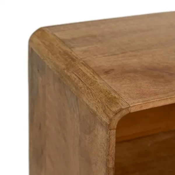 MESITA NATURAL MADERA DE MANGO 29,50 X 25,50 X 53 CM - Imagen 6