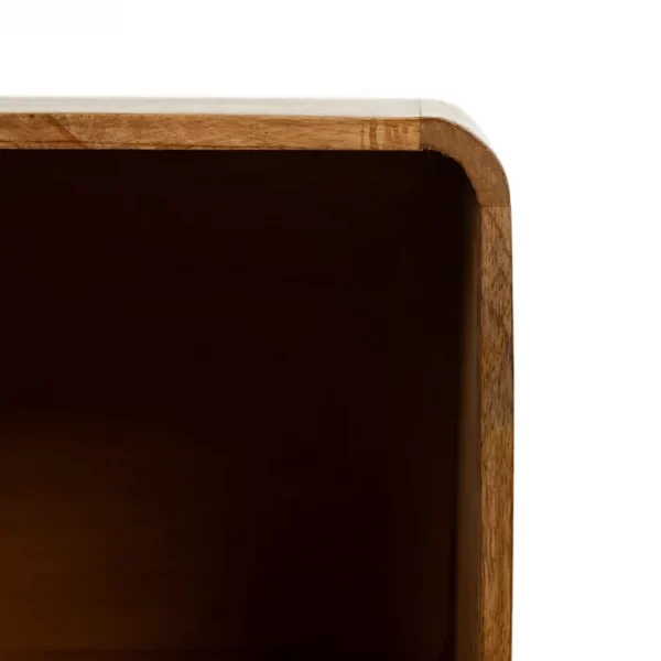 MESITA NATURAL MADERA DE MANGO 29,50 X 25,50 X 53 CM - Imagen 8