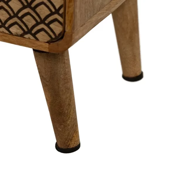 MESITA NATURAL MADERA DE MANGO 29,50 X 25,50 X 53 CM - Imagen 10