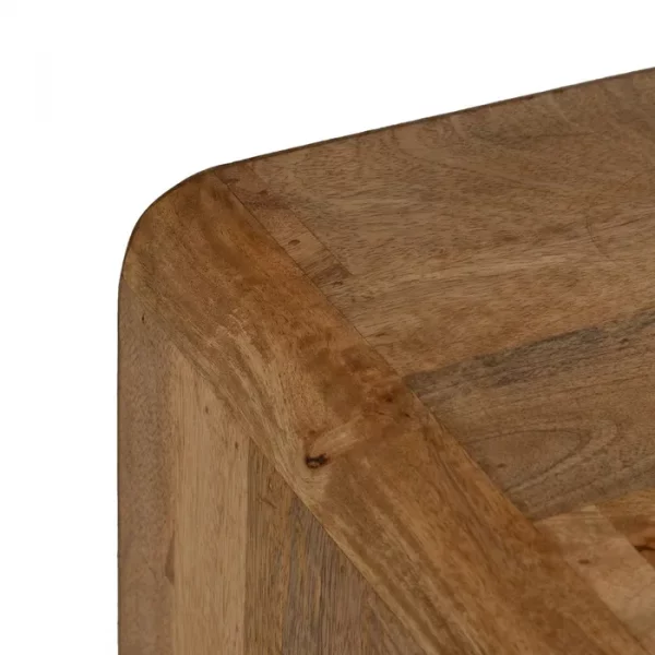 MESITA NATURAL MADERA DE MANGO 45 X 31 X 63,50 CM - Imagen 6