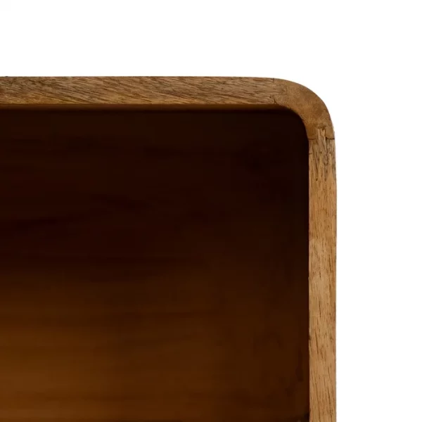MESITA NATURAL MADERA DE MANGO 45 X 31 X 63,50 CM - Imagen 7